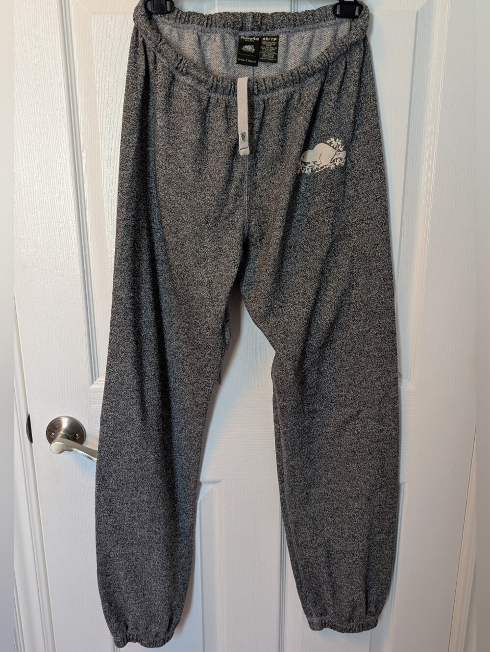 Roots Heather Gray Sweatpants Vintage